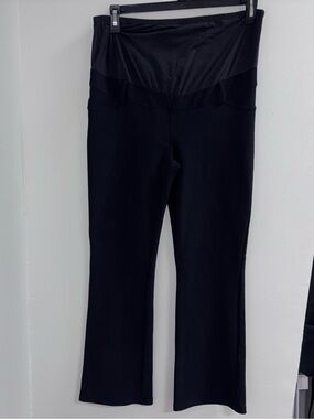 Perception Maternity Black Bootcut Career Pants – Size Large
